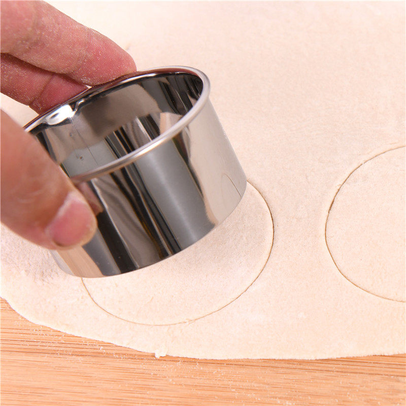 6件套饺子皮模具不锈钢水饺压饺子皮磨具面皮圆形包饺子器神器厨