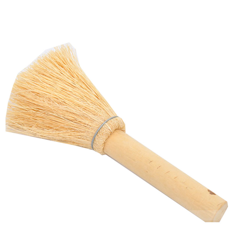 棕刷天然纤维长柄刷木柄白棕刷不粘油洗锅碗碟清洁厨房用刷