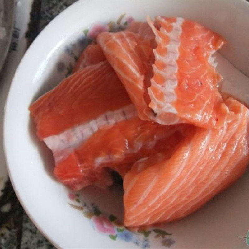 海帝冻天 三文鱼 鱼骨刺 鱼排 新鲜 海鲜 海产品 鱼汤 500g