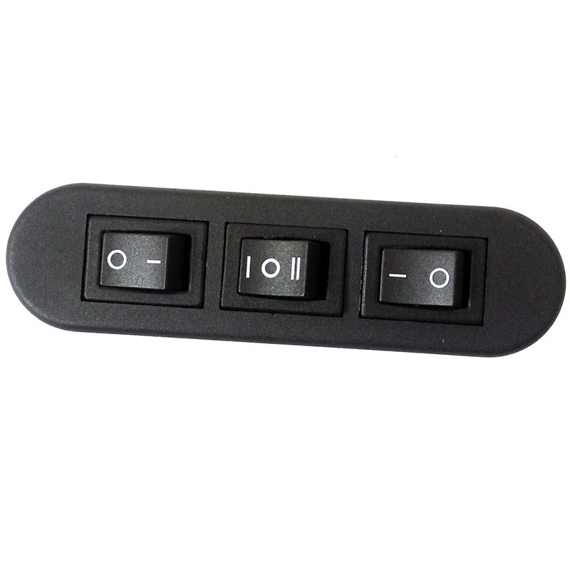 汽车改装开关通用船型按键线上三联组合3档2档船形开关