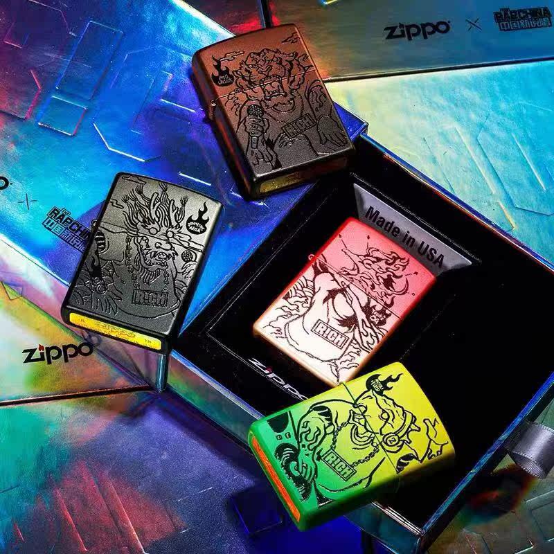 zippo打火机原装正品中国国新说唱联名系列男士zippo
