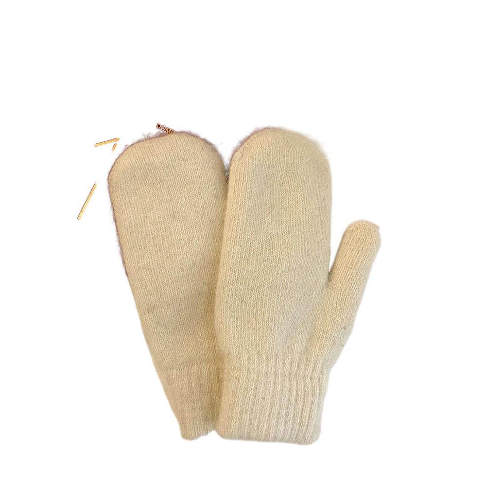 手套2020新款双层兔毛韩国纯色学生连指全指手套