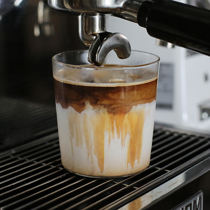 利物商店日式耐热玻璃杯透明冷萃美式拿铁威士忌玻璃杯