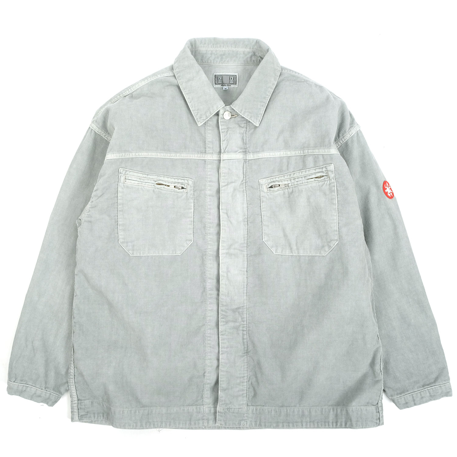 自主自产x CAV EMPT OVERDYE CORD ZIP JACKET灯芯绒夹克复古水洗
