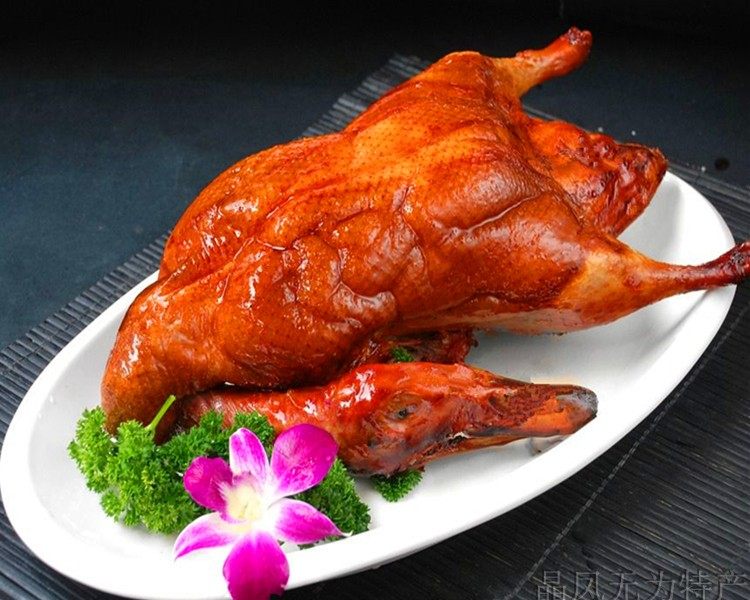 烤鸭安徽芜湖特产美食小吃正宗新鲜红皮吊炉鸭肉零食