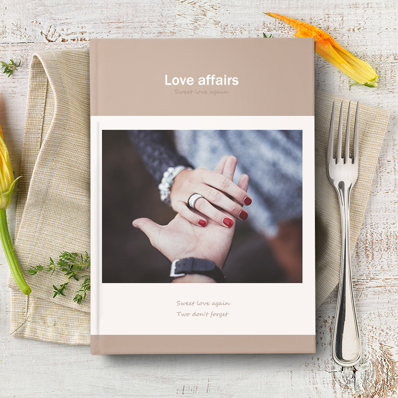 抖音生日礼物创意情侣相册照片书定制 diy手工制作纪念册相片影集