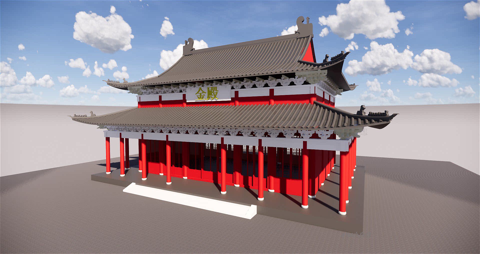 全新bimrevit建筑模型整理学习参考设计素材源文件古建设计素材