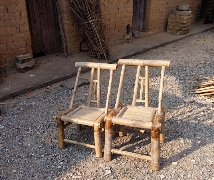 手工毛竹椅子凳子农家户外休闲椅工作钓鱼成人其它椅子