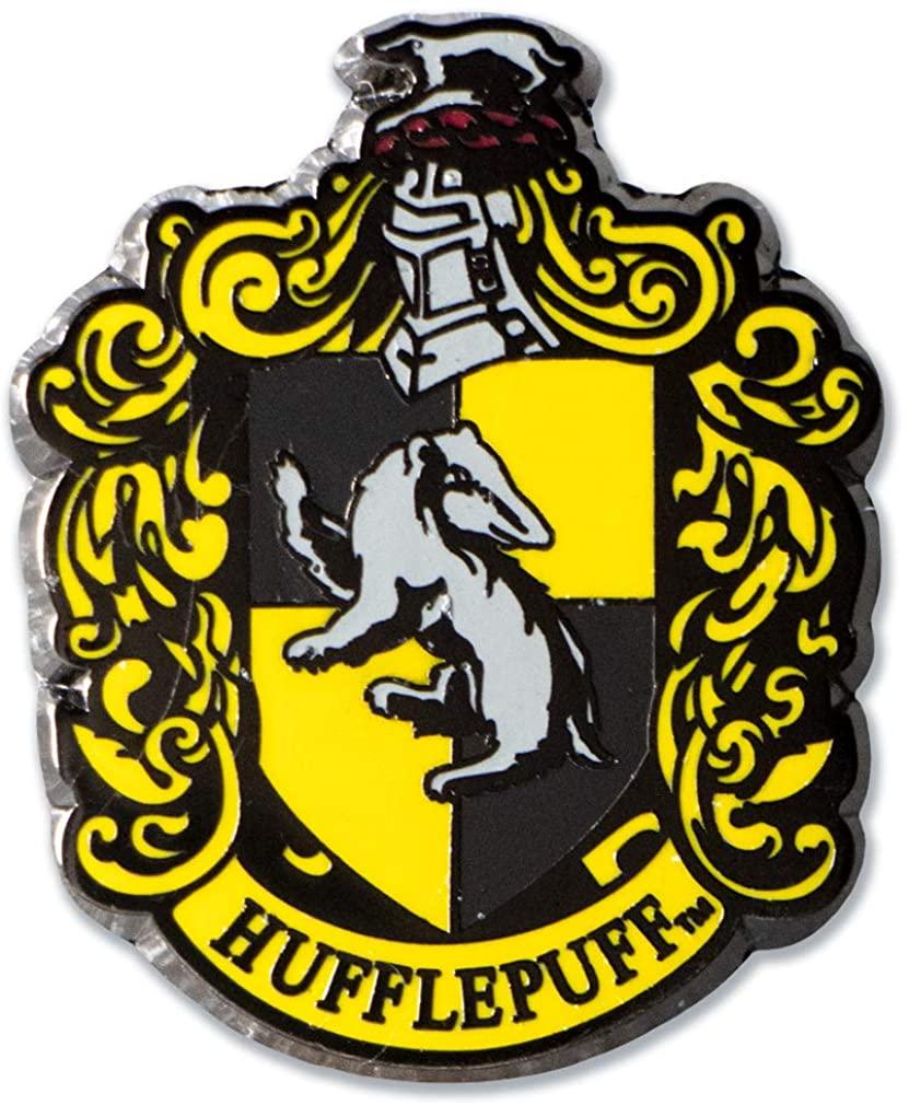 海外代购ataboy哈利波特hufflepuffcrest19cm珐琅别针胸针胸针