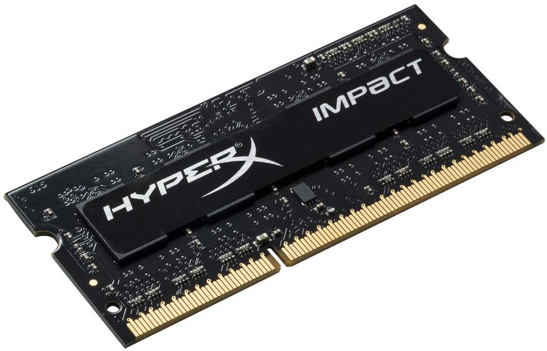 hyperx海外代购金士顿impact黑色4gb笔记本电脑内存内存