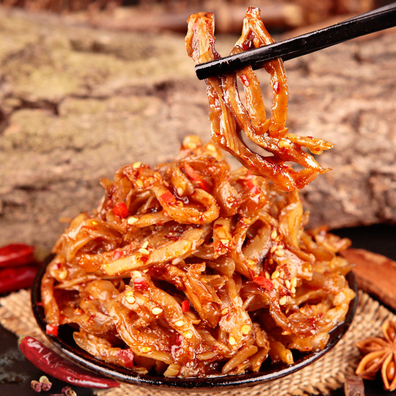 蜀道香麻辣猪脆骨108g 满99减40四川特产香辣味熟食即食零食小吃