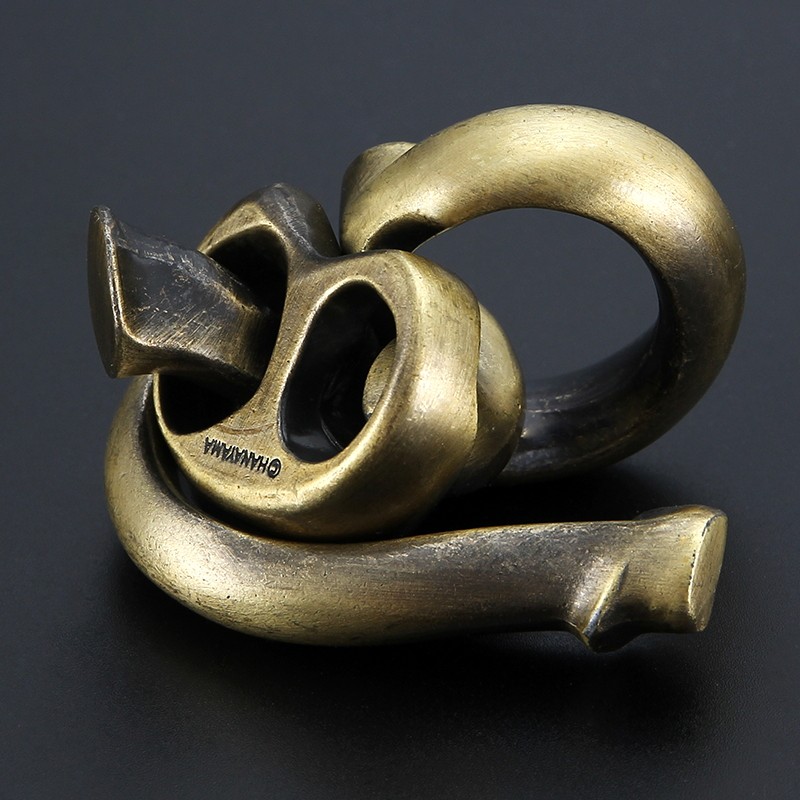 日本正品castpuzzle魔金玩具萌解锁高智商益智解压解锁