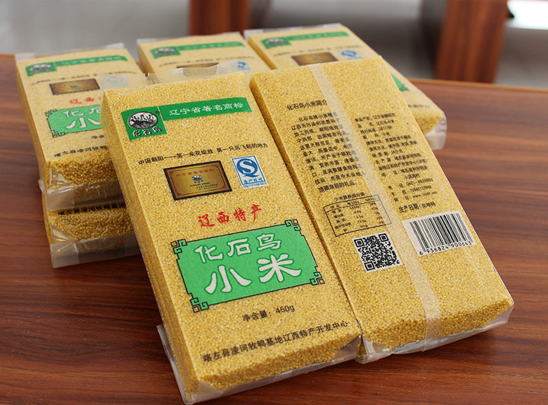 辽宁省特产化石鸟朝阳小米2021年新米真空真空包包装小米