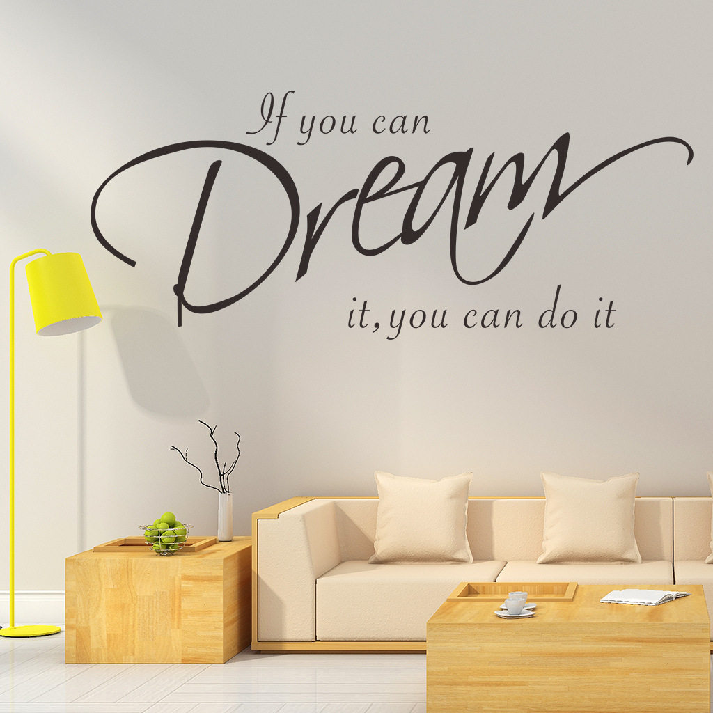 youcanitaf2642dreamdo墙贴装饰贴纸软装墙贴