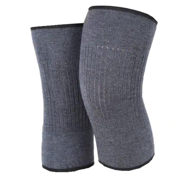 护膝春夏男女女士羊毛膝盖关节薄款毛线针织护膝