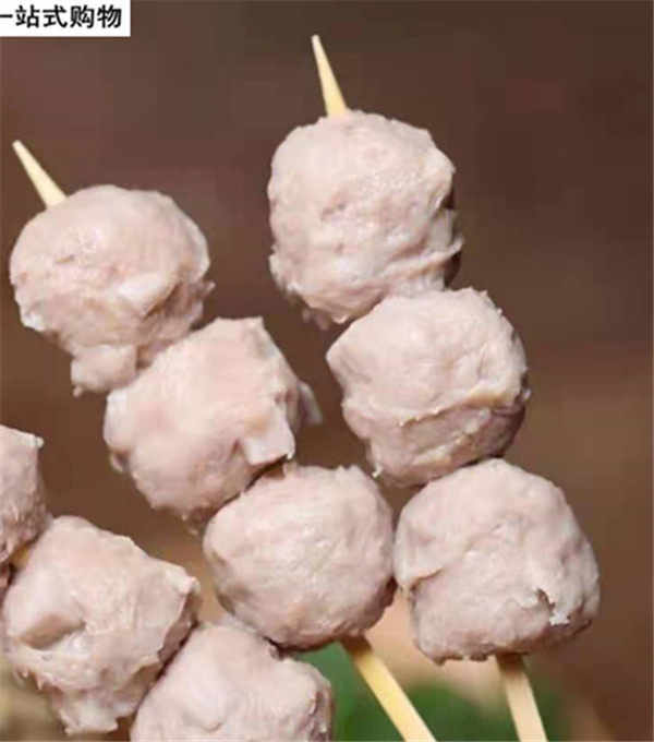 芋头贡丸串串10串鲜之立圆台湾丸子日韩煮物鱼丸