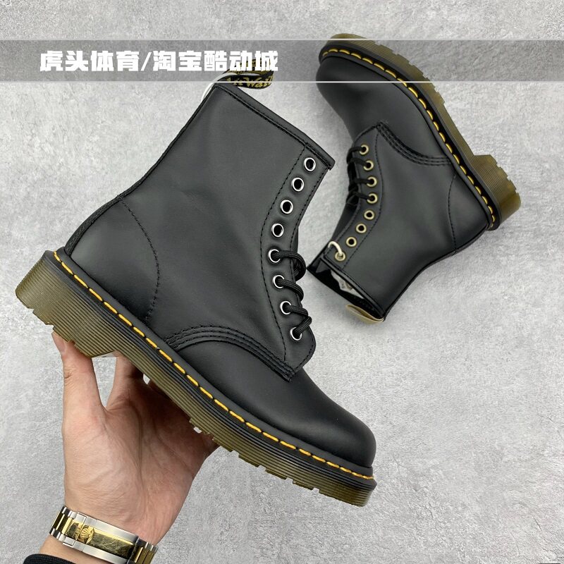 drmartens马汀博士1460nappa软硬硬皮经典男女8孔靴马丁靴