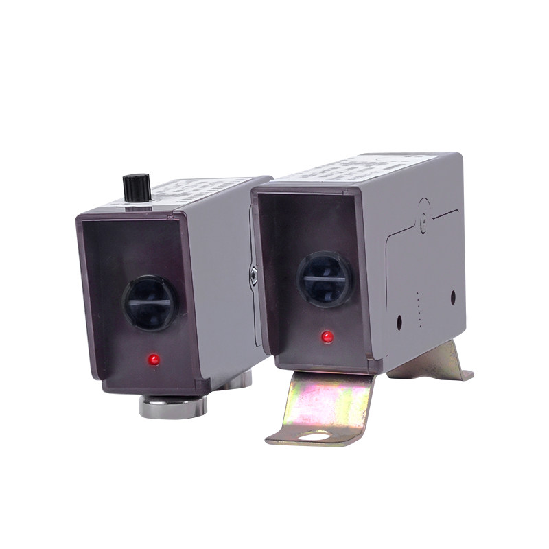 红外线防撞限位e3jklx5m感应开关行车强磁距离可调限位开关