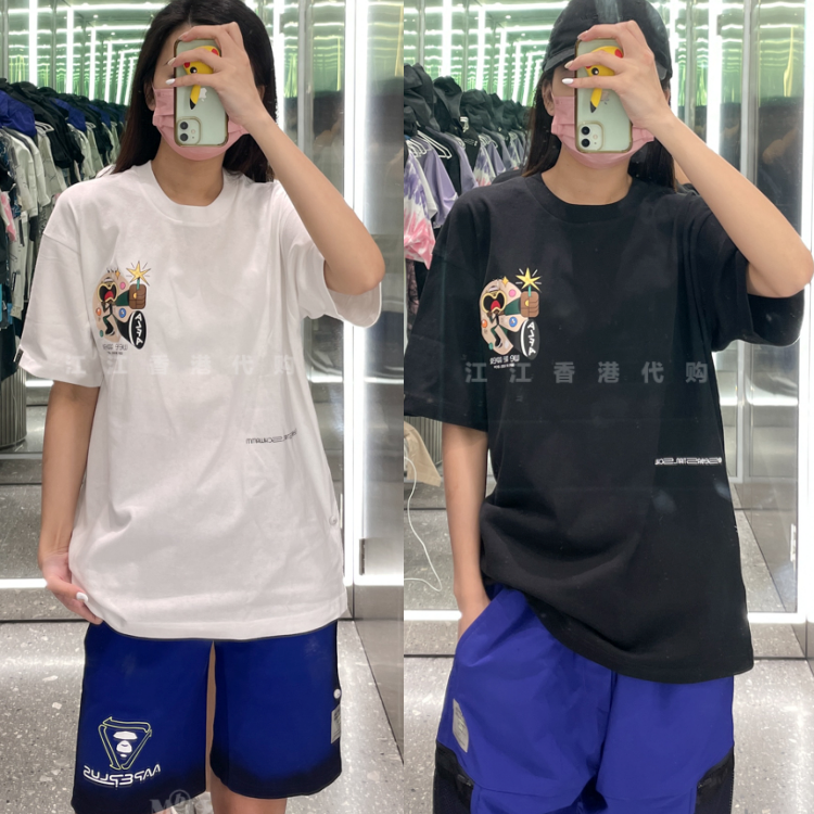 江江香港 AAPE X Sebastian Schwamm 男装短袖T恤9607潮牌买手