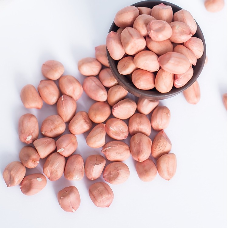 新货手剥白沙花生米农家散装斤煮花生花生