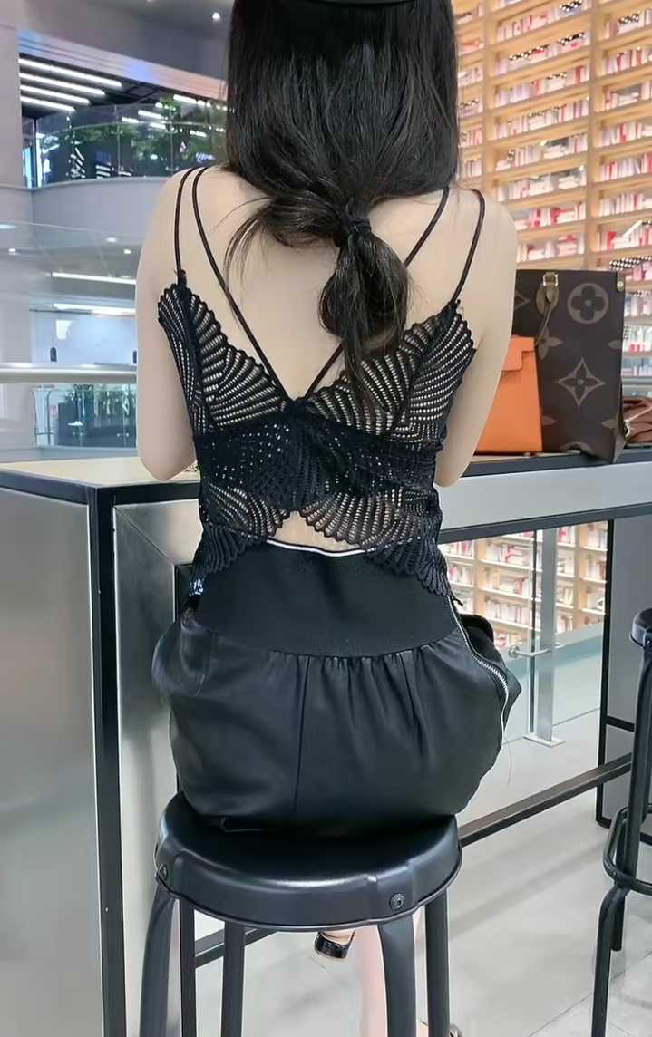 吊带外穿ins超火网红爆款蕾丝美背内搭女性感背心吊带