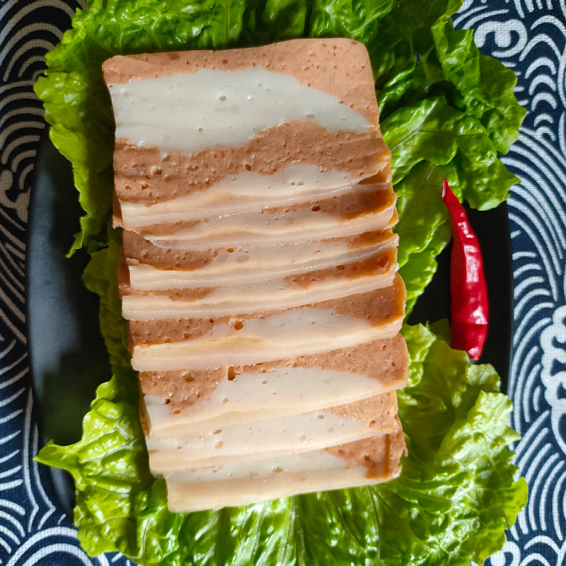 品素常温素扣素食仿荤大豆魔芋斋菜红烧豆制品素肉