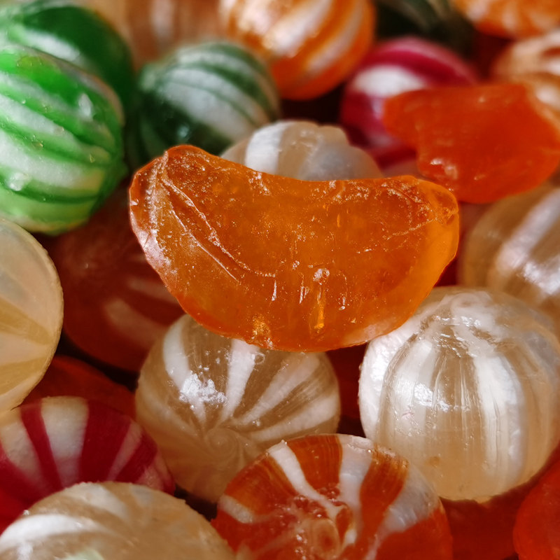 光腚糖球东北特产老式彩色多味水果糖硬糖糖块传统糖果