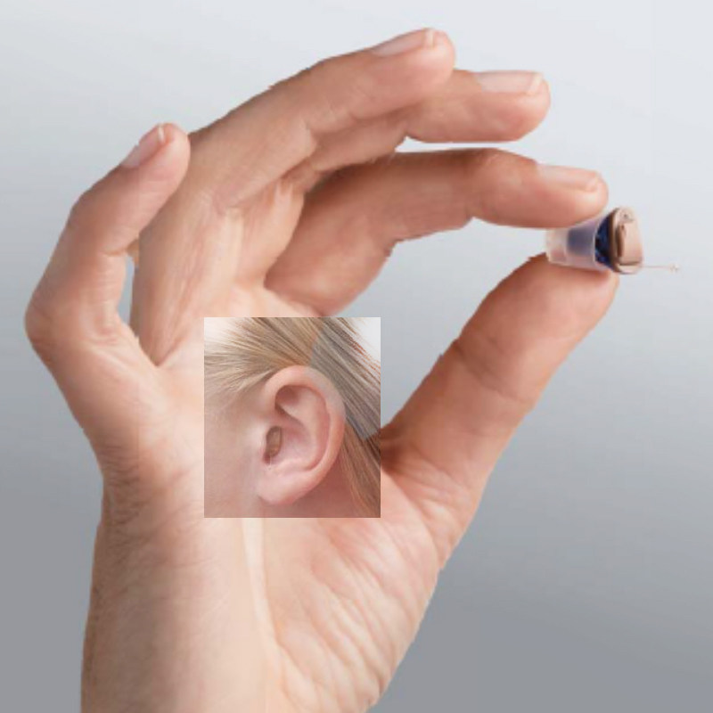 力斯顿精灵10系5系标准耳道式助听器隐形大功率无须定制hs
