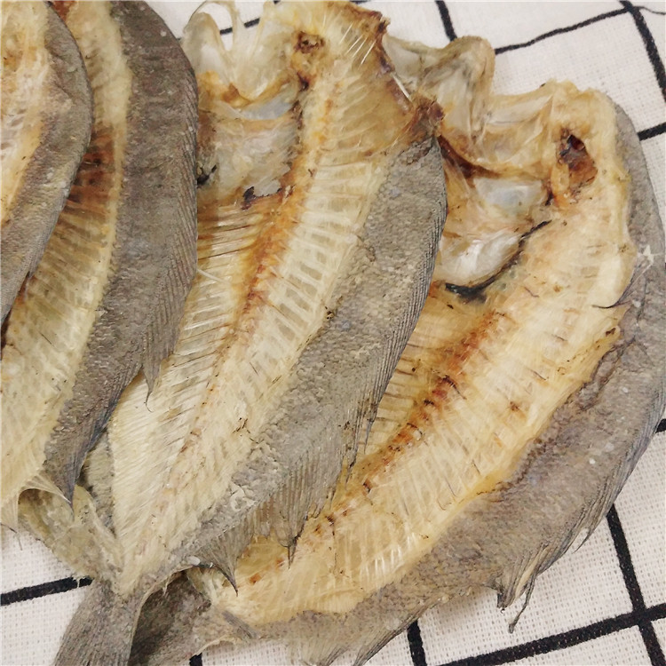 潮汕250g海鲜干鱼扁鱼鱼干大地特产比目鱼铁脯鱼干