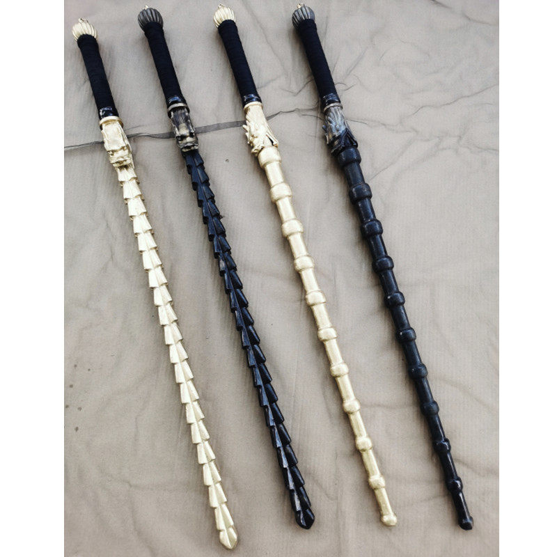 鞭锏武术鞭打神鞭硬鞭竹节实心兵器仿古防身更多武术装备