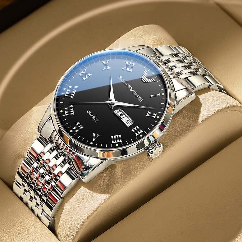 正品手表男士机械表男全自动防水钢带瑞士十大品牌名牌石英男腕表