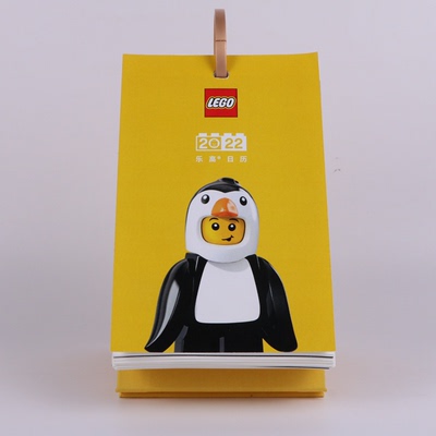 礼盒装现货年乐高日历日历lego文创创意台历乐高城市幻影忍者漫画故事