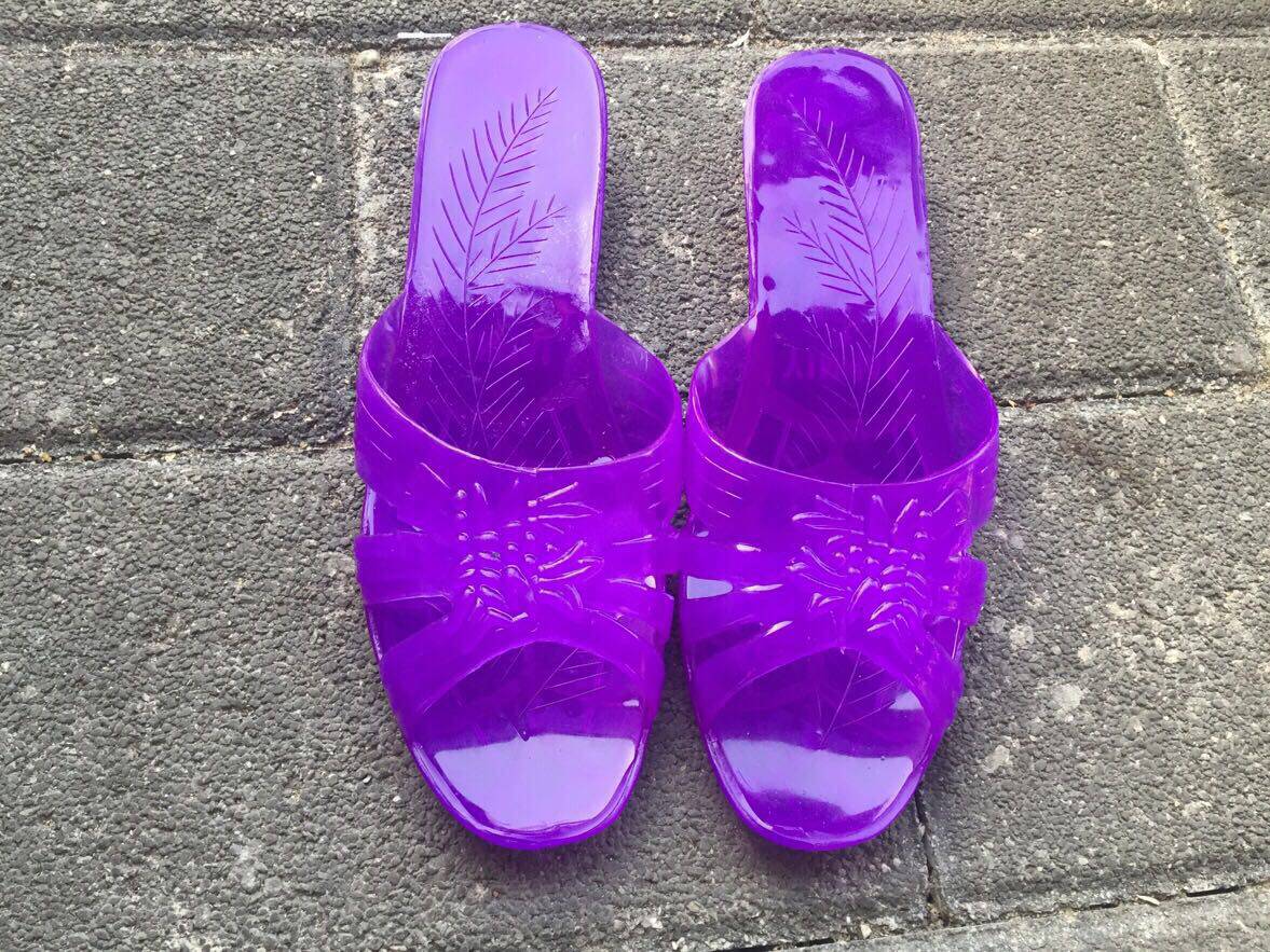 拖鞋老式怀旧经典女土防滑外穿老人包头拖