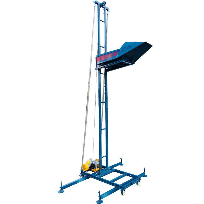 农村倒柱机混凝土提升机灌柱造柱机加气块升料机起砖机升降平台