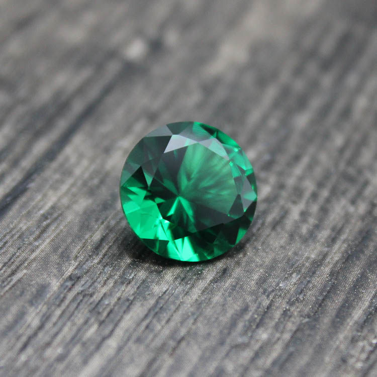 宝石圆形裸石祖母祖母绿绿宝石绿色绿色宝沉稳大气其他