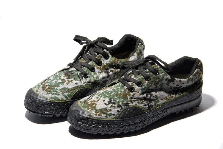 3517作训鞋男解放鞋女潮军鞋夏季迷彩鞋民工干活劳动胶鞋耐磨军鞋