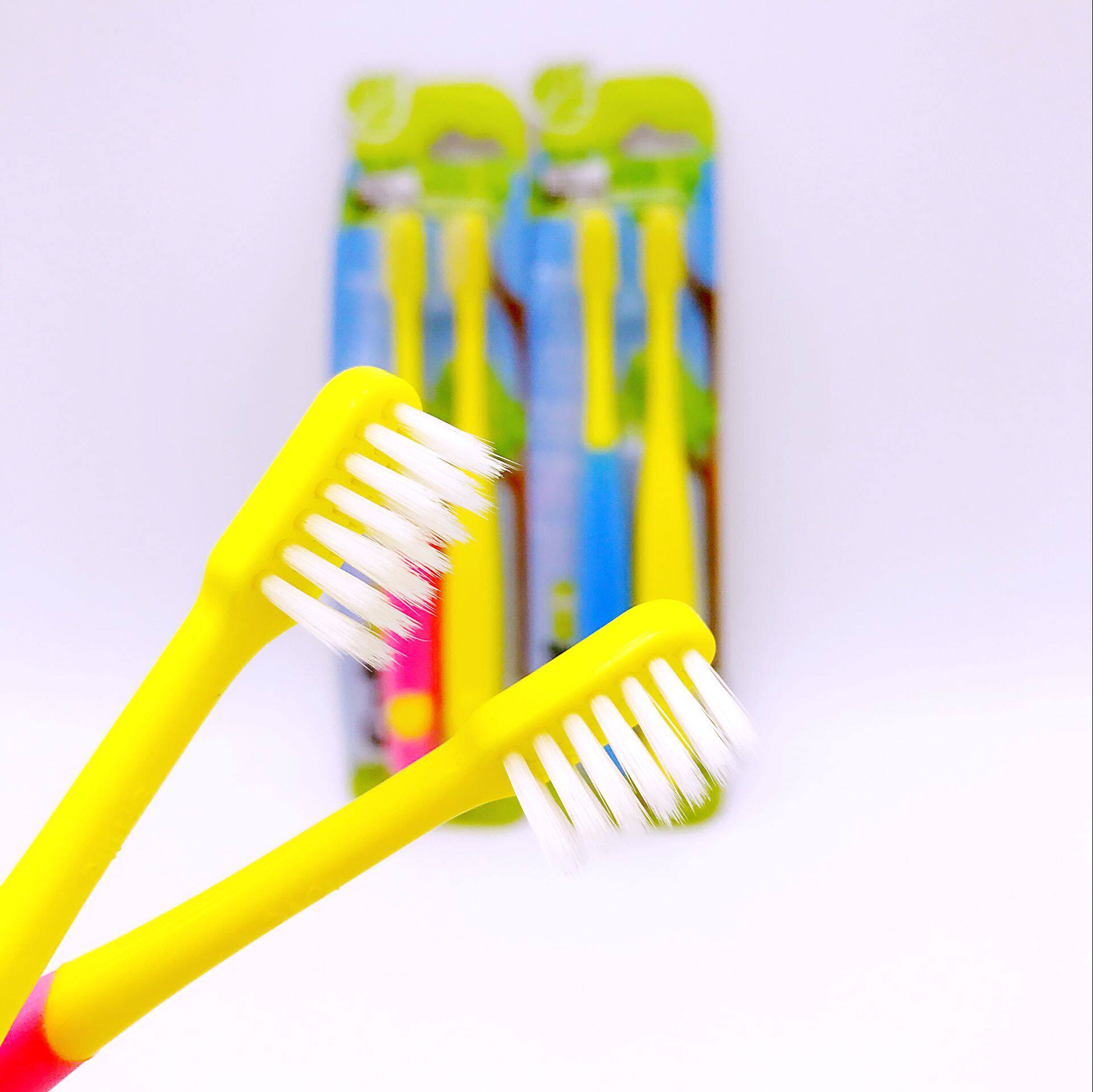 eaff一夫牙刷3702卓越型715岁儿童换牙学生小头牙刷