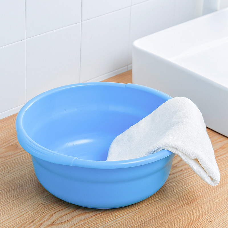 【脸盆】3个装塑料脸盆家用大号加厚洗衣服盆学生宿舍必备神