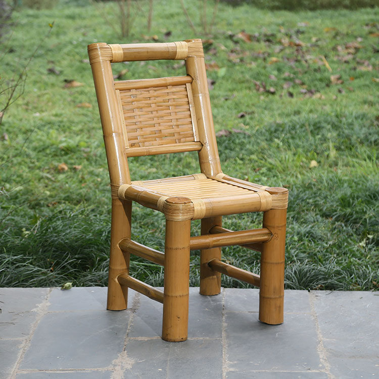 竹椅家具制作手工制手工四川中式竹家椅子简约餐椅