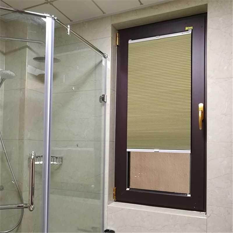 防水蜂巢开窗厨房卫生间内倒卷帘百叶风琴蜂窝百叶帘