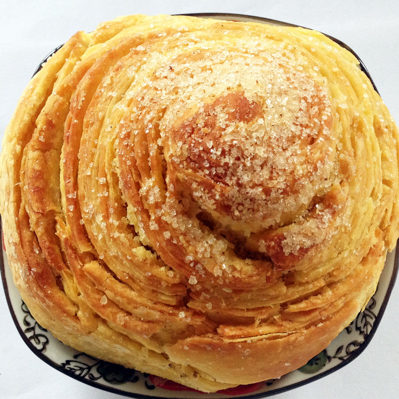 呼市焙子内蒙古特产甜油旋儿手工油酥月饼焙子点心小吃-图2