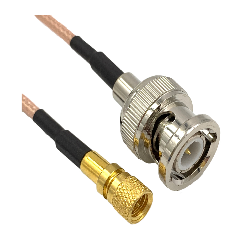 bncm5l51032unf加速度传感器振动测试连接线m5bnc连接线