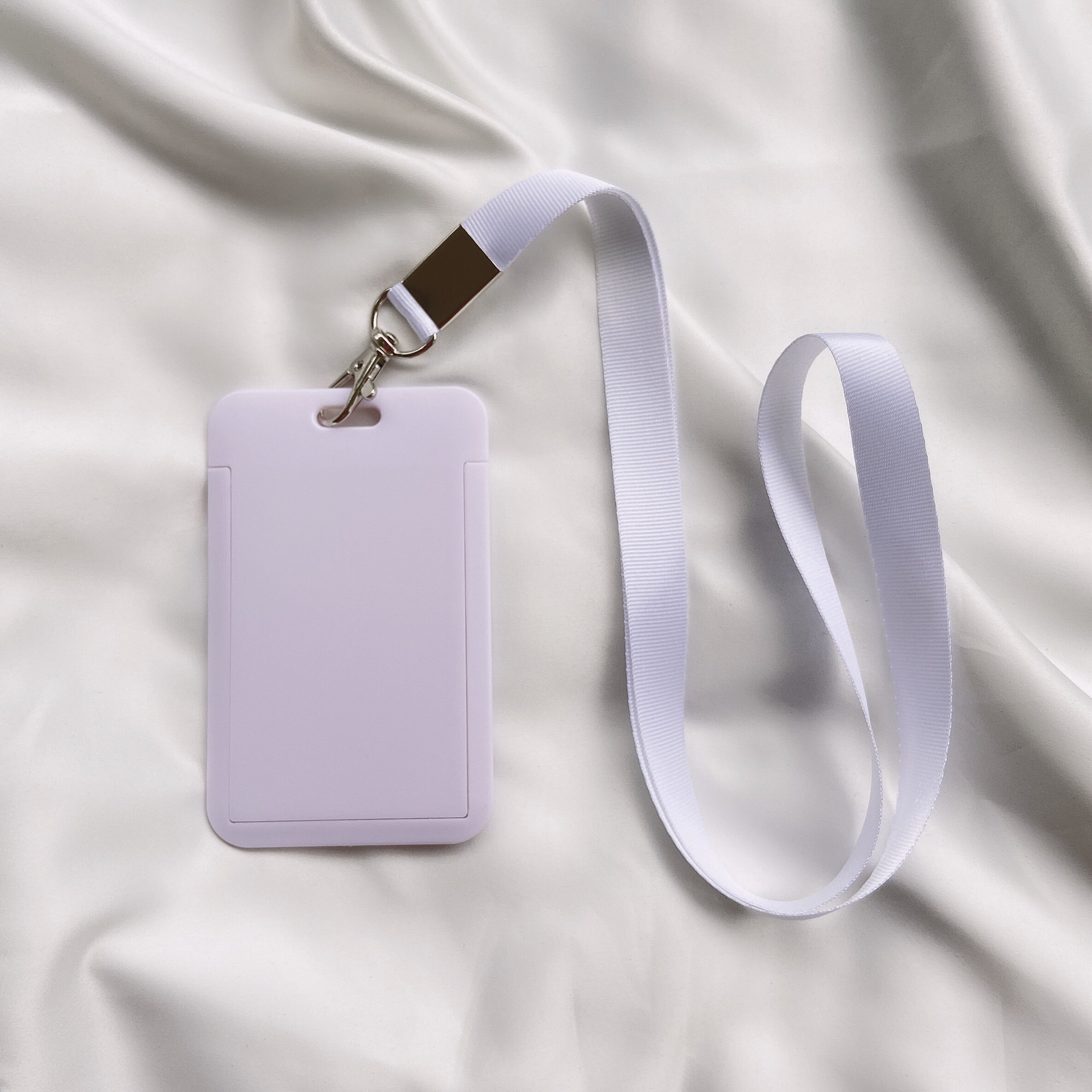 空白卡套白色证件件套学生卡饭工作证公交接送卡套