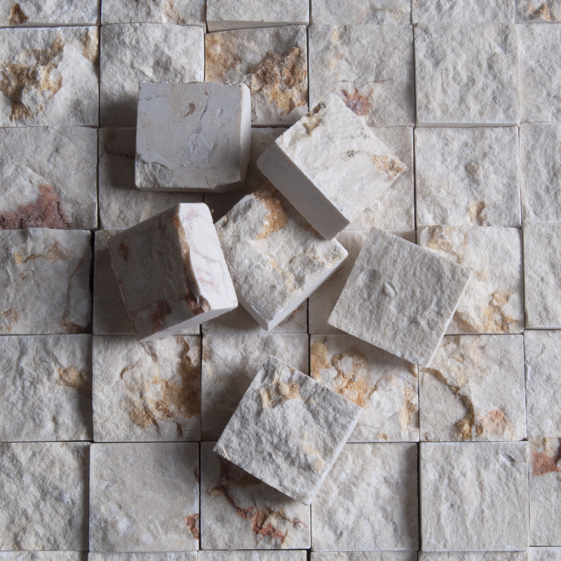 kasaro美式斩面石材马赛克墙贴瓷砖厨房文化石凹凸马赛克