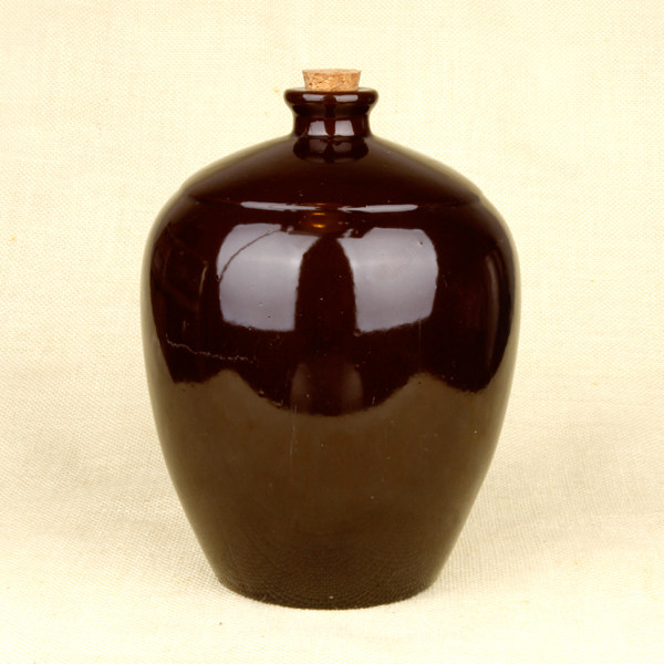 陶瓷酒瓶5斤小口仿古红釉存酒酿酒土陶酒坛白酒酒具 宜兴新款