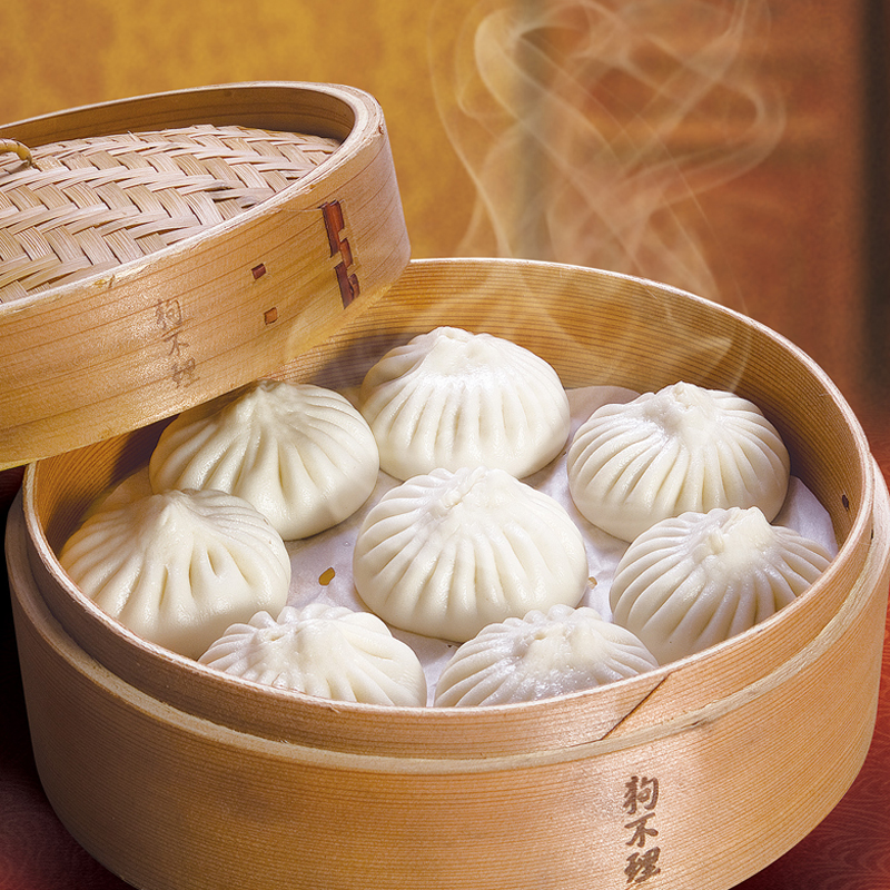 正宗天津狗不理包子840g24只