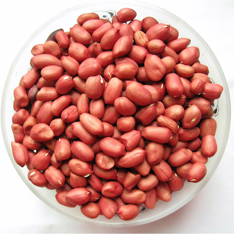 淞源有机花生米东北乾安特产坚果红皮花生米去壳花生仁380克包邮