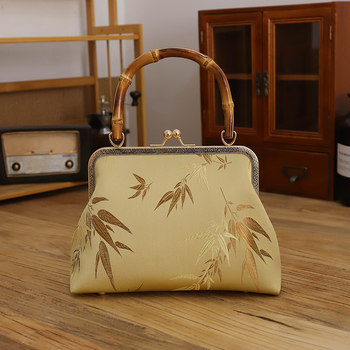 ກະເປົ໋າ cheongsam ແບບຈີນສໍາເລັດຮູບໃຫມ່, handbag elegant, crossbody dual-purpose bag exquisite ຄຸນນະພາບສູງ