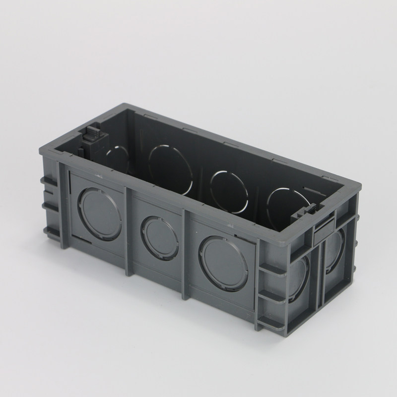 正泰暗盒 底盒 neh1-005a 118型三位暗盒 高强度底盒 暗盒接线盒