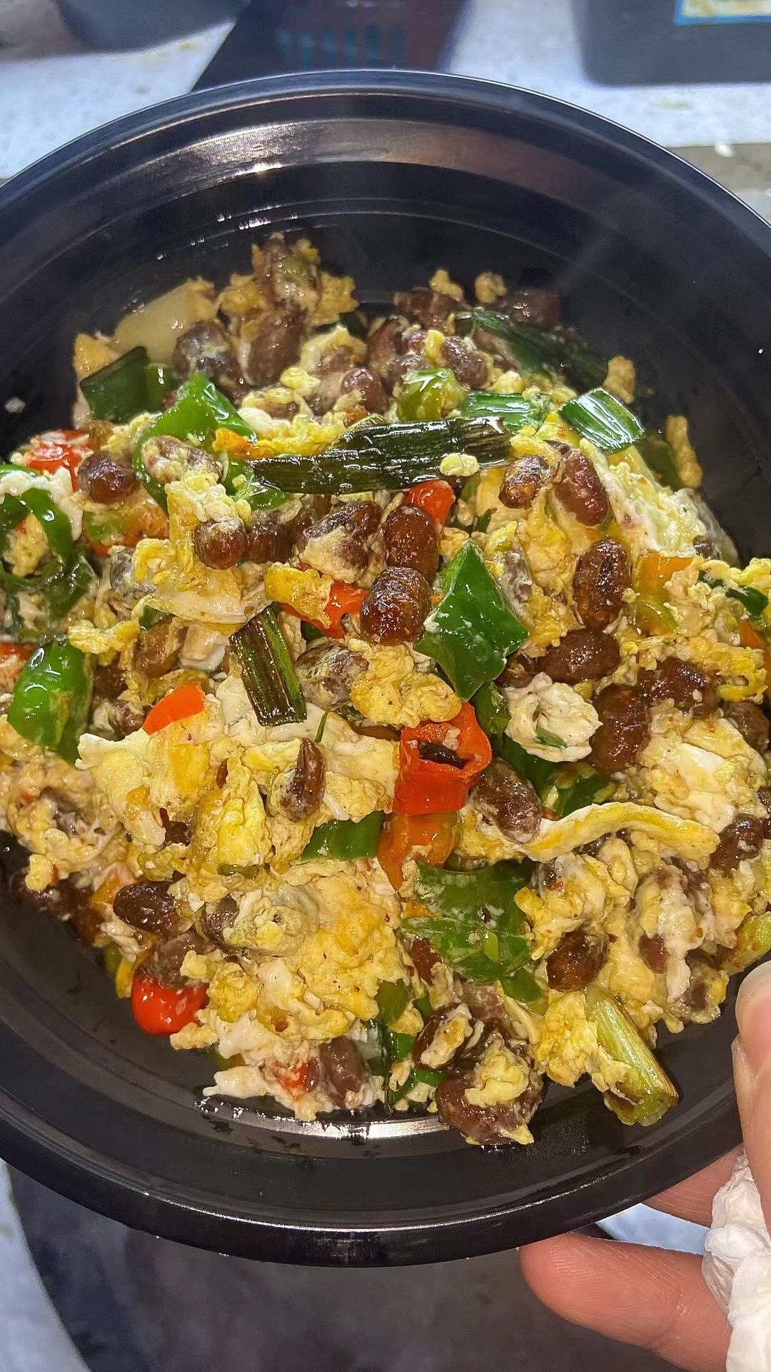 徐州睢宁邳州新沂特产干盐豆老盐豆香辣盐豆盐豆子炒鸡蛋240克